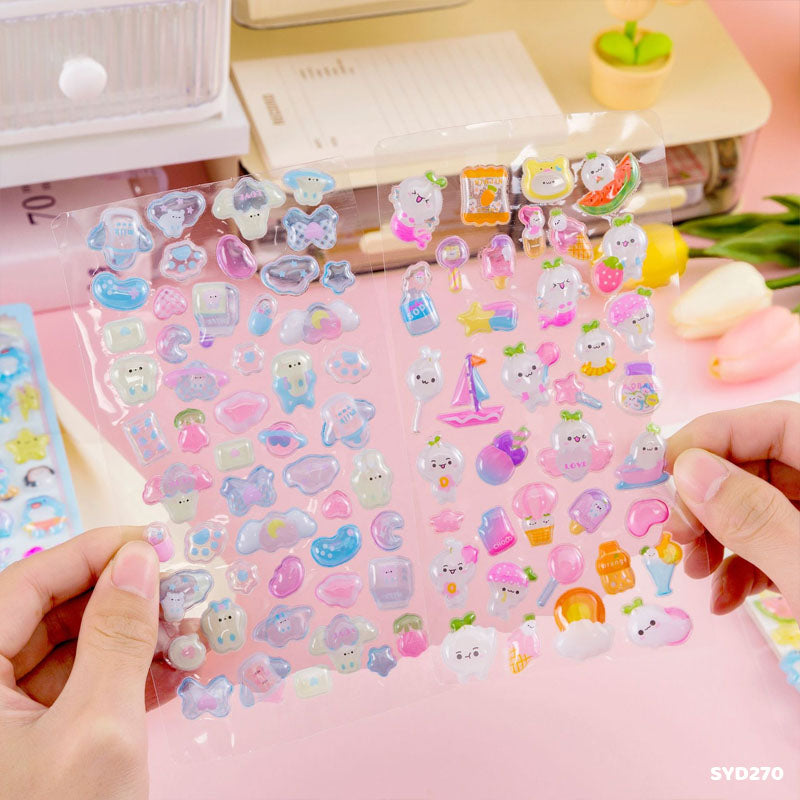 Gift To Love | Cute 3D Bonnon Drop Sticker | Code : SYD270
