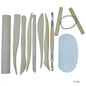 Gift To Love | Craft Clay Tool Wooden | Pcs : Set Of 10 Pcs | Code : T-1021