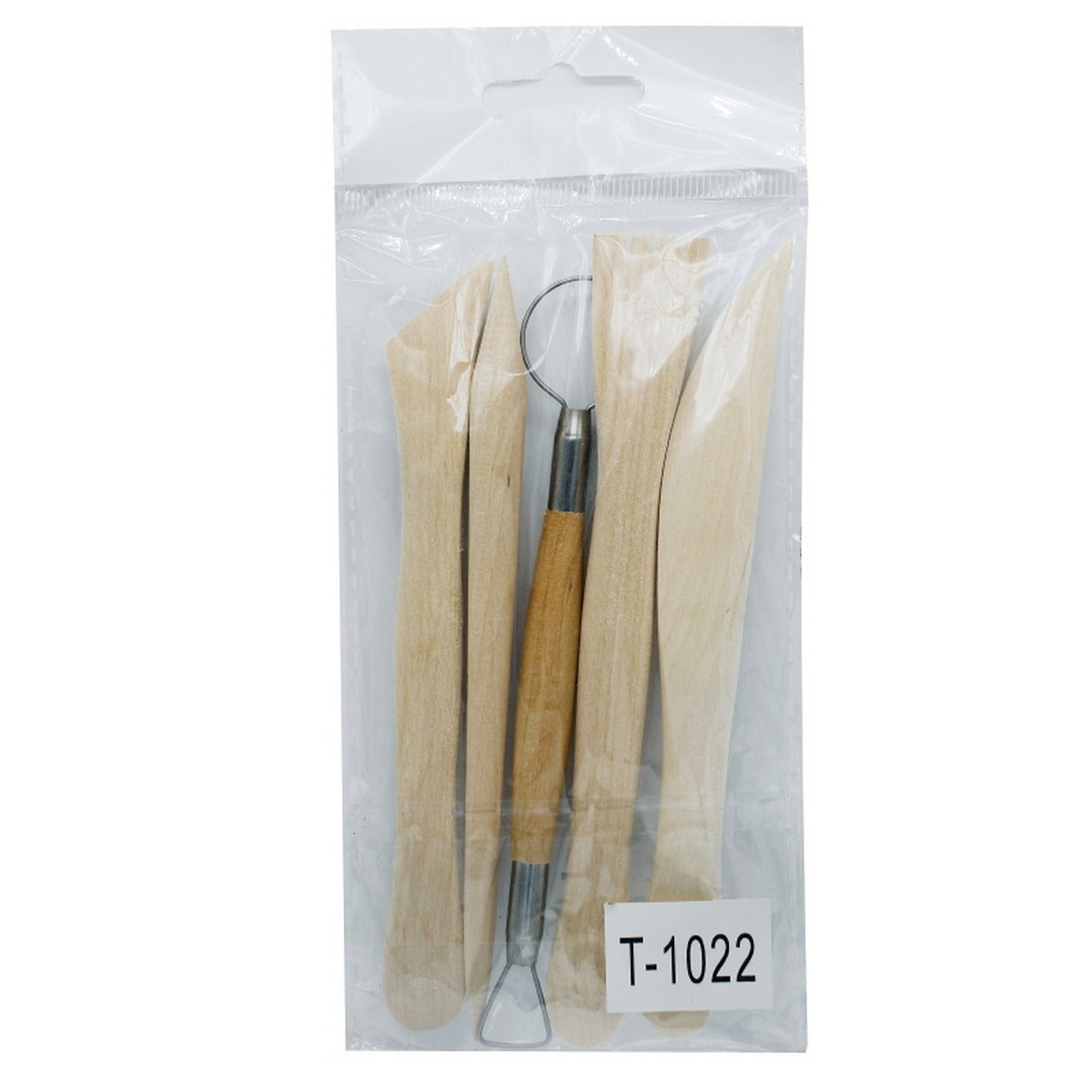Gift To Love | Craft Art Tools Wooden | Pcs : Set Of 5 Pcs | Code : T-1022
