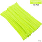 Gift To Love | Craft Pipe Cleaner | Color : Fluorescent Green | Size : 7 Mm X 30 Cm | Pcs : 100 Pcs | Code : T14