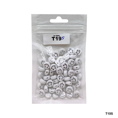 Gift To Love | Bracelet Beads Plastic | Pcs : 20 Gm | Code : T19S