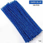 Gift To Love | Craft Pipe Cleaner | Color : Dark Blue | Size : 7 Mm X 30 Cm | Pcs : 100 Pcs | Code : T33