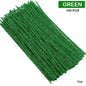 Gift To Love | Craft Pipe Cleaner | Color : Green | Size : 7 Mm X 30 Cm | Pcs : 100 Pcs | Code : T34