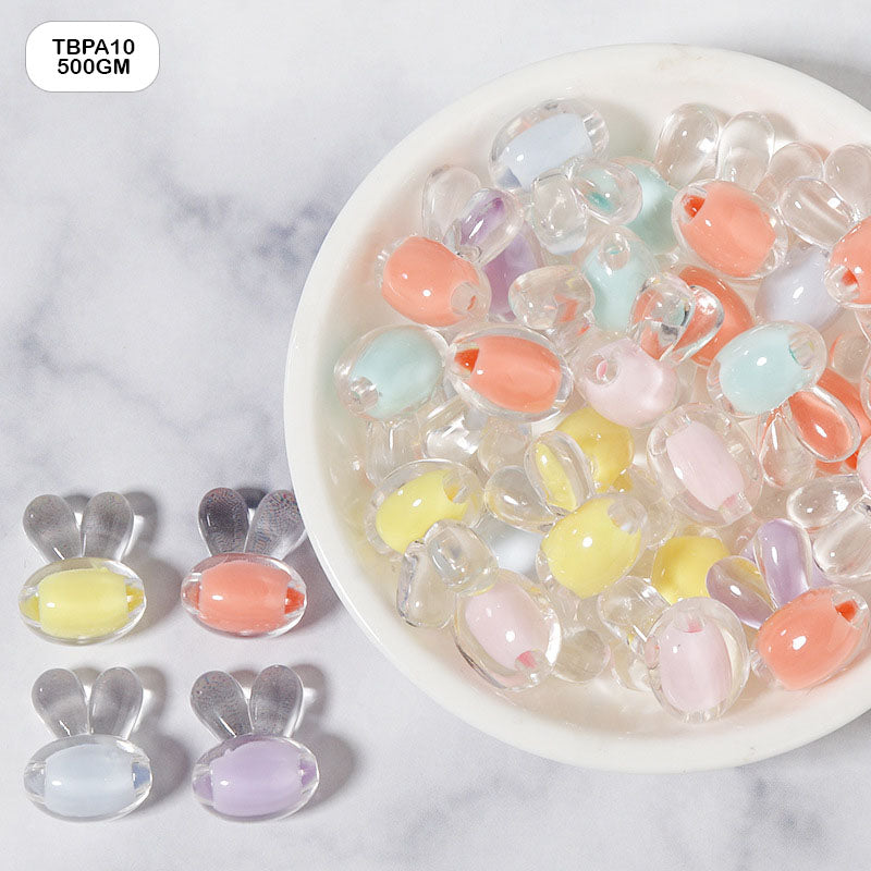Gift To Love | Craft Beads Plastic | Pcs : 500Gm | Code : TBPA10
