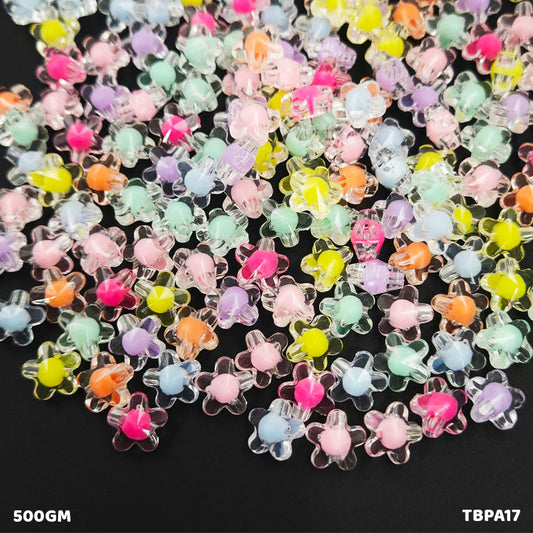 Gift To Love | Craft Beads Plastic | Size : 500 Gm | Code : TBPA17