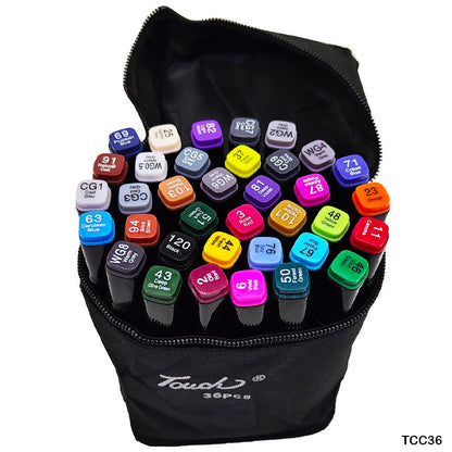 Gift To Love | Touch Marker | Color : Black | Pcs : 36 Pcs | Code : TCC36