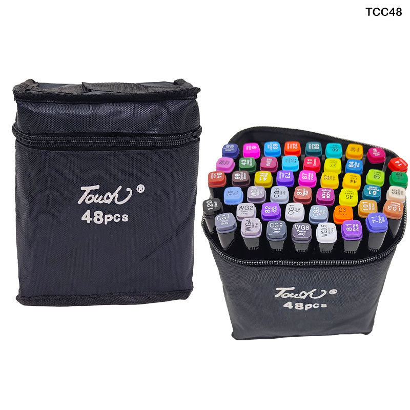 Gift To Love | Touch Marker | Color : Black | Pcs : 48 Pcs | Code : TCC48