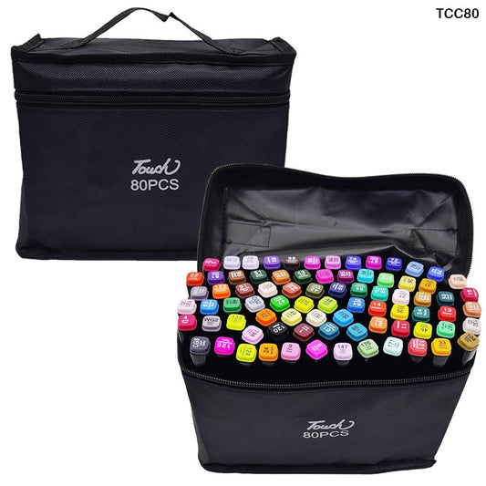 Gift To Love | Touch Marker | Color : Black | Pcs : 80 Pcs | Code : TCC80