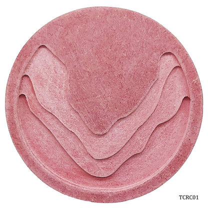 Gift To Love | Tea Coaster Resin Craft Mdf 3D Round | Code : TCRC01