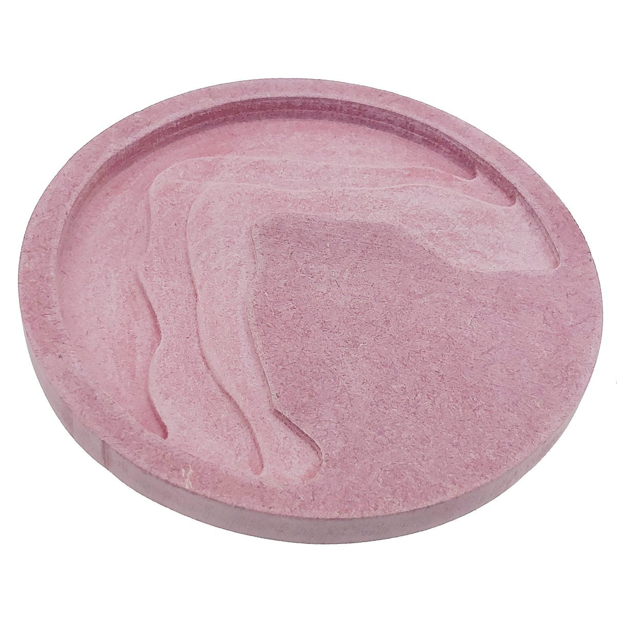 Gift To Love | Tea Coaster Resin Craft Mdf 3D Round | Code : TCRC01