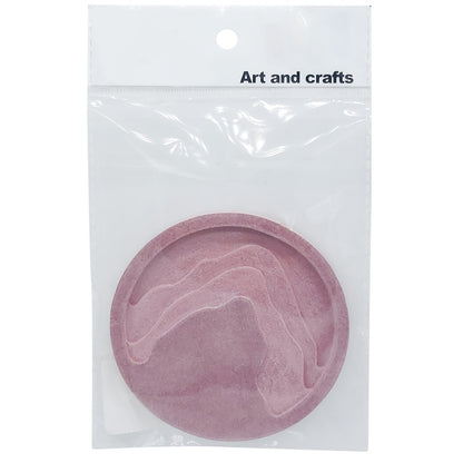 Gift To Love | Tea Coaster Resin Craft Mdf 3D Round | Code : TCRC01