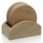 Gift To Love | Tea Coaster Round Set 4 Pics With Stand 1056 | Code : TCRS01