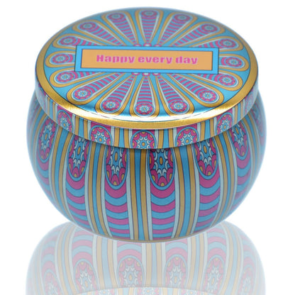 Gift To Love | Metal Tinbox Round | Size : Small | Code : TD-002