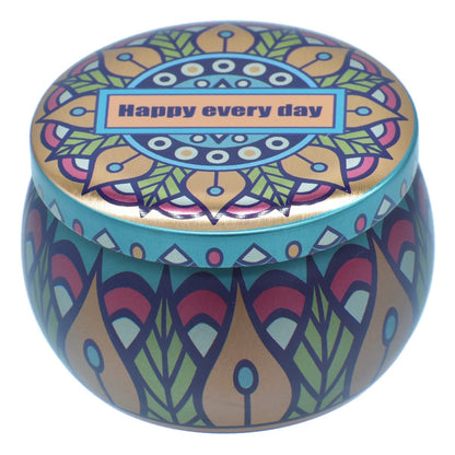 Gift To Love | Metal Tinbox Round | Size : Small | Code : TD-002