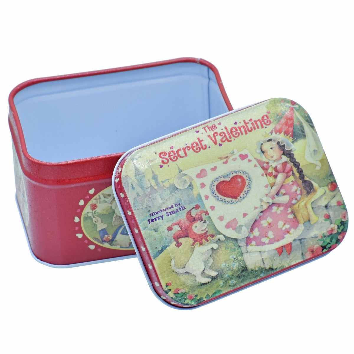 Gift To Love | Metal Tinbox Rectangle Medium | Code : TD-004