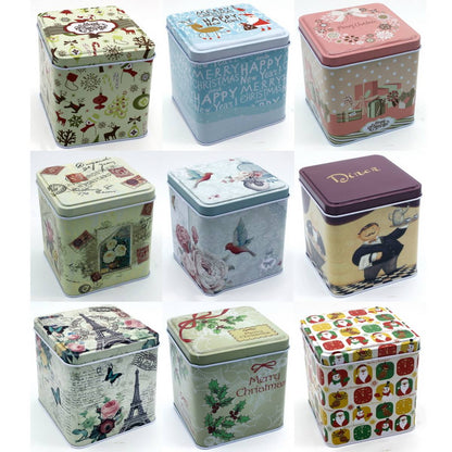 Gift To Love | Metal Tinbox Square | Pcs : 2 Pcs Set | Code : TD302