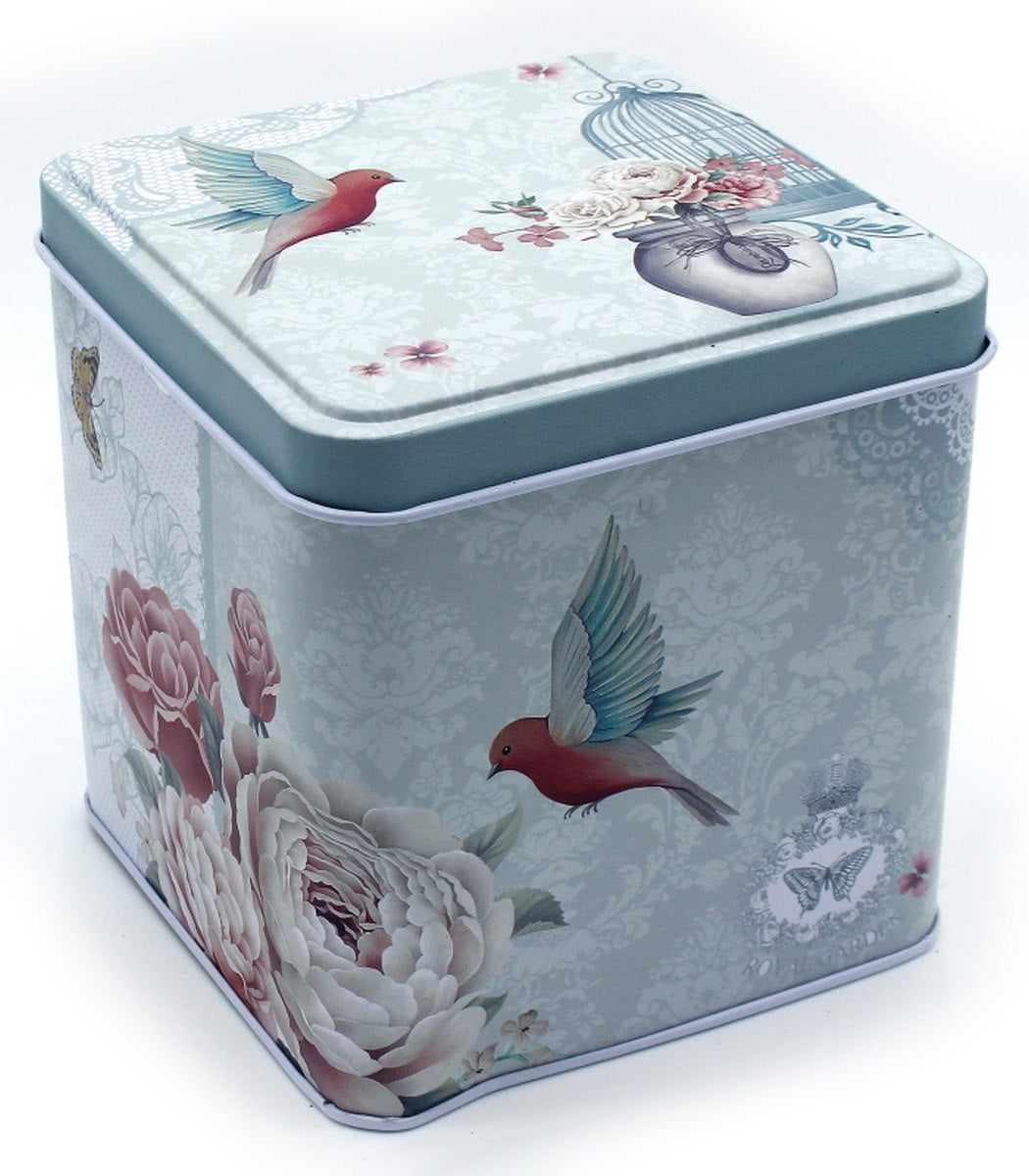 Gift To Love | Metal Tinbox Square | Pcs : 2 Pcs Set | Code : TD302