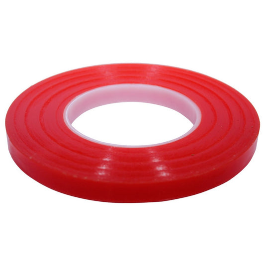 Gift To Love | Tape Double Sided | Color : Red | Size : 50 Mtr X 6 Mm | Code : TDR102