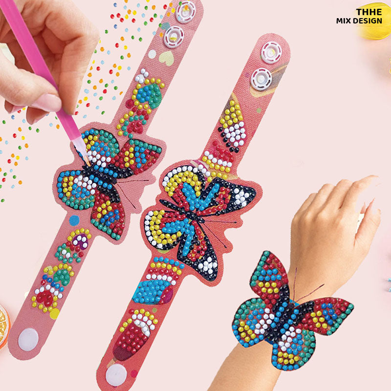 Gift To Love | Diy Bracelet Butterfly Diamond Art Kit | Code : THHE