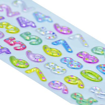 Gift To Love | Stickers Number Lite Ballon | Code : TJK-A