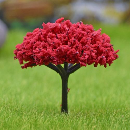 Gift To Love | Artificial Miniature Cherry Blossom Red Tree 1pc | Code : TL-60RD