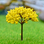 Gift To Love | Artificial Miniature yellow Colour tree 1pc | Code : TL-75YW