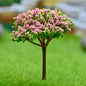 Gift To Love | Artificial Miniature Tree 1 Pcs Green & Baby Pink | Code : TL-90GBPK