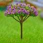 Gift To Love | Artificial Miniature Tree 1 Pcs Green & Purple | Code : TL-90GPE