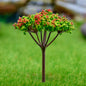 Gift To Love | Artificial Miniature Tree 1 Pcs Green & Red | Code : TL-90GRD