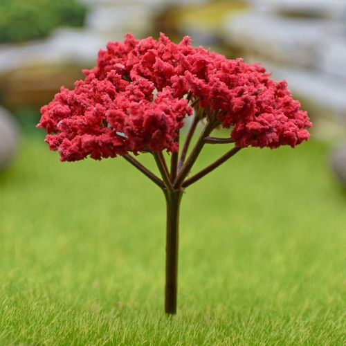 Gift To Love | Artificial Miniature Red & Green Tree 1pc | Code : TL-90RD