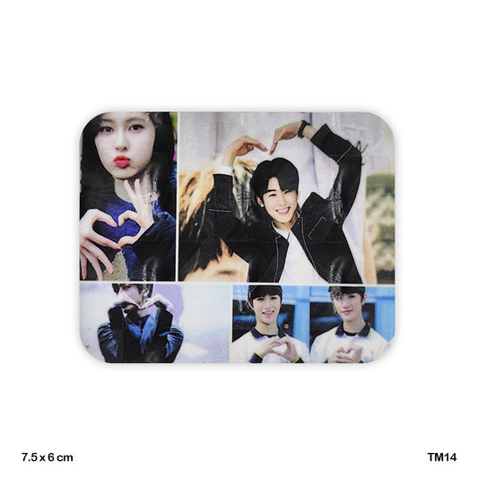 Gift To Love | 3D Printed Fridge Magnet | Size : 6 X 7.5 Cm | Code : TM14