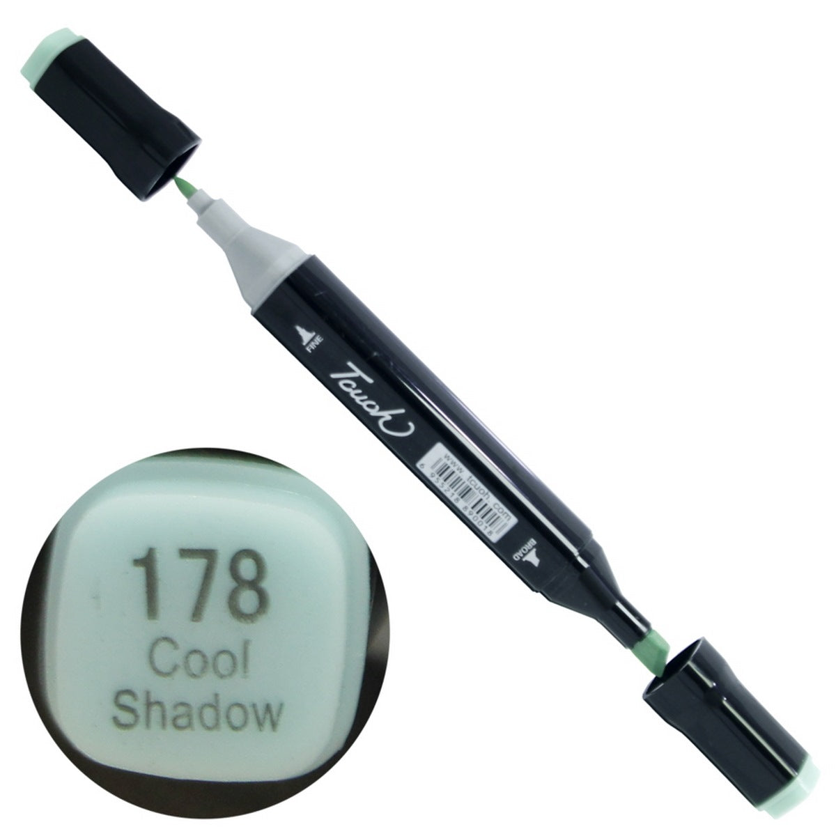 Gift To Love | Touch Marker 2In1 Pen | Color : Cool Shadow | Code : TM178