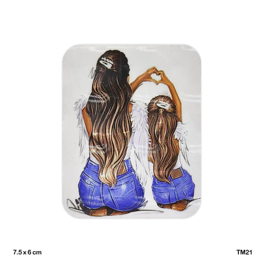 Gift To Love | 3D Printed Fridge Magnet | Size : 6 X 7.5 Cm | Code : TM21