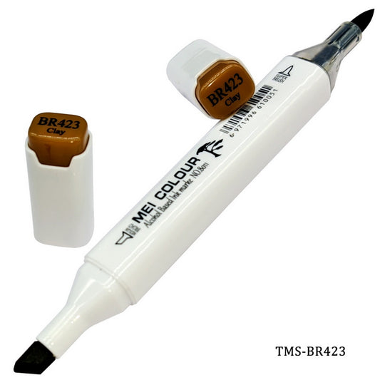 Gift To Love | Touch Marker Soft 2 In 1 Pen | Color : Clay | Code : TMS-BR423