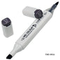 Gift To Love | Touch Marker Soft 2 In 1 Pen | Color : Warm Grey | Code : TMS-WG6