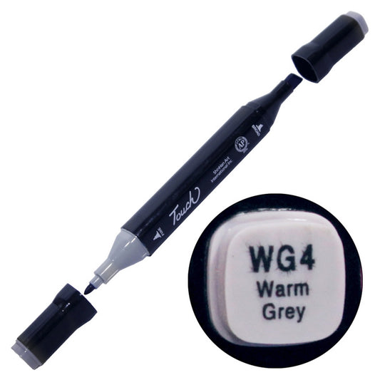Gift To Love | Touch Marker 2In1 Pen | Color : Warm Grey | Code : TMWG4