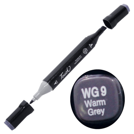 Gift To Love | Touch Marker 2In1 Pen | Color : Warm Grey | Code : TMWG9