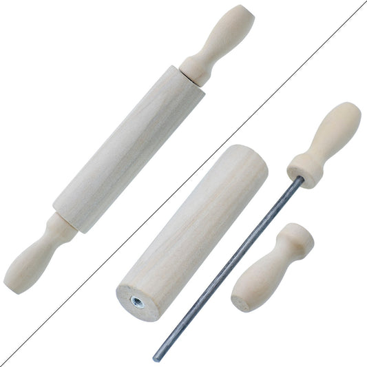 Gift To Love | Craft Tool Wooden Roller | Size : 20 Cm | Code : TN-104B