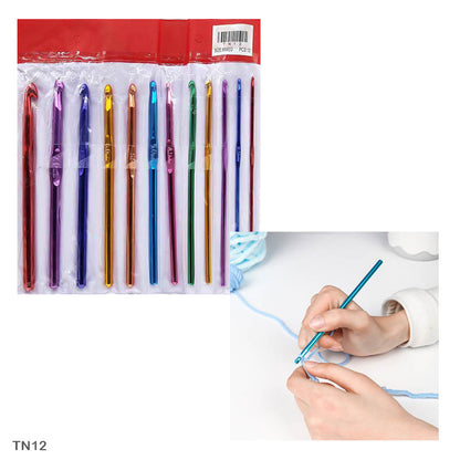 Gift To Love | Knitting Tool Aluminum | Pcs : 12 Pcs | Code : TN12