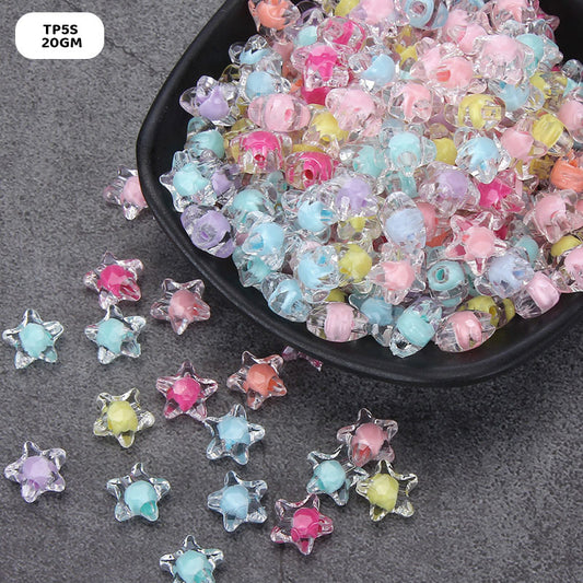 Gift To Love | Craft Beads Plastic | Pcs : 20 Gm | Code : TP5S