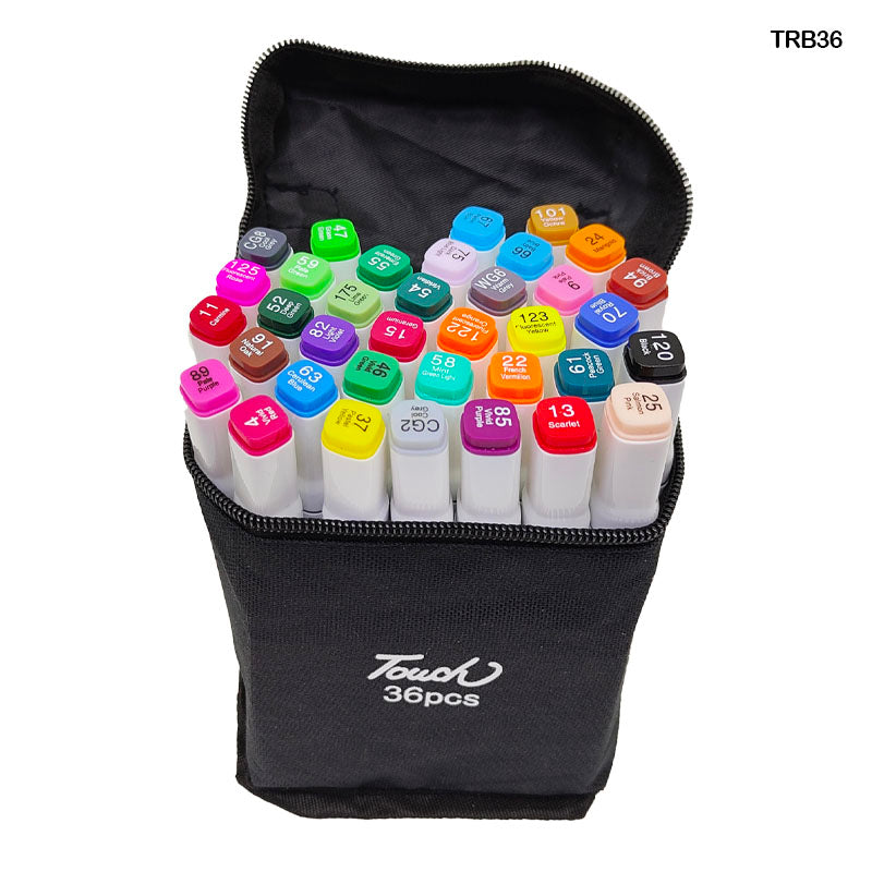 Gift To Love | Touch Room Marker | Color : Black | Pcs : 36 Pcs | Code : TRB36