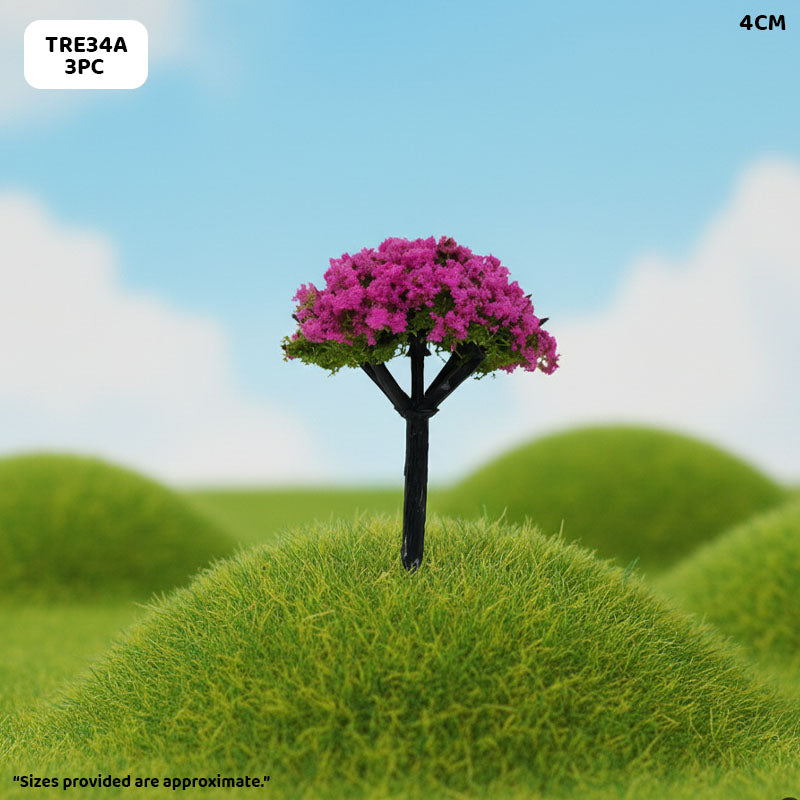 Gift To Love | Tree Miniature | Size : 4 Cm | Pcs : 3 Pcs | Code : TRE34A