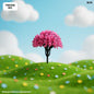 Gift To Love | Tree Miniature | Size : 8 Cm | Pcs : 3 Pcs | Code : TRE40E