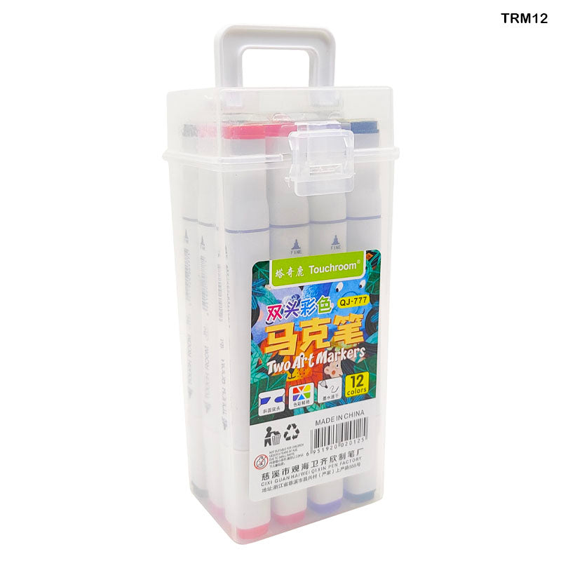 Gift To Love | Touch Room Marker Set | Pcs : 12 Color Box | Code : TRM12