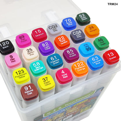 Gift To Love | Touch Room Marker Set | Pcs : 24 Color Box | Code : TRM24