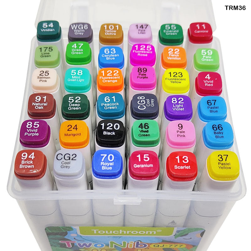 Gift To Love | Touch Room Marker Set | Pcs : 36 Color Box | Code : TRM36