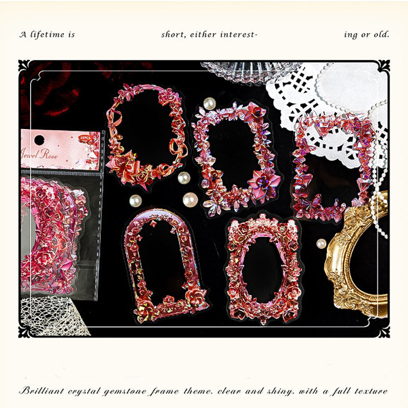 Gift To Love | Crystal Museum Series Deco Sticker | Pcs : 10 Pc | Code : TS06H183