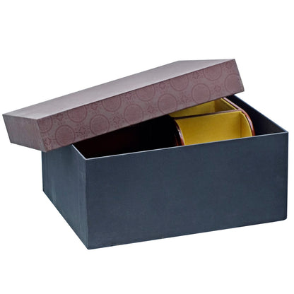 Gift To Love | Table Stationery Set Leatherite 4In1 | Color : Tan | Code : TSSL00