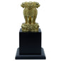 Gift To Love | Desktop Metal Ashoka Pillar Gold | Code : TT1195G