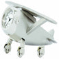 Gift To Love | Table  Silver Jet Air Craft With Watch | Code : TT175
